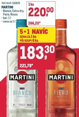Makro MARTINI nabídka