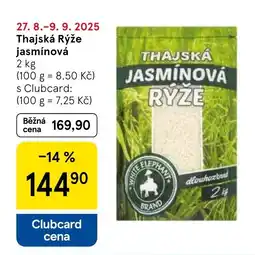 Tesco Thajská Rýže jasmínová nabídka