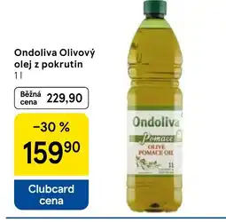 Tesco Ondoliva Olivový olej z pokrutin nabídka
