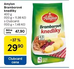 Tesco Amylon Bramborové knedlíky nabídka