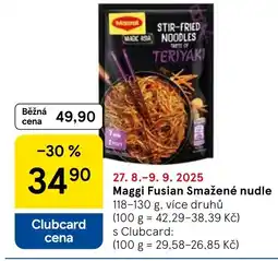 Tesco Maggi Fusian Smažené nudle nabídka