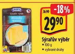 Albert Madeta Sýrařův výběr nabídka