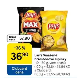 Tesco Lay's Smažené bramborové lupínky nabídka