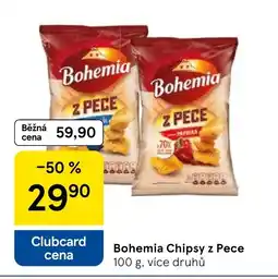 Tesco Bohemia Chipsy z Pece nabídka