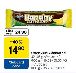 Tesco Orion Želé v čokoládě nabídka