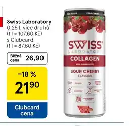 Tesco Swiss Laboratory nabídka