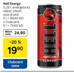 Tesco Hell Energy nabídka
