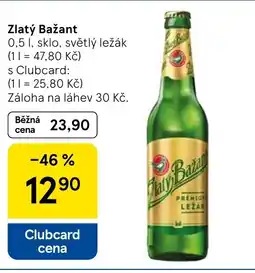 Tesco Zlatý Bažant nabídka