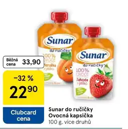 Tesco Sunar do ručičky Ovocná kapsička nabídka