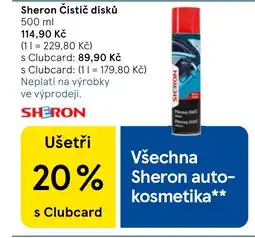 Tesco SHERON Čistič disků nabídka