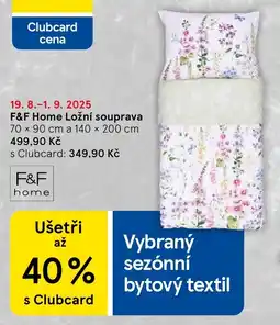 Tesco F&F Home Ložní souprava nabídka