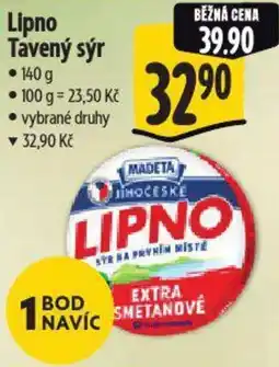 Albert Madeta Lipno Tavený sýr nabídka