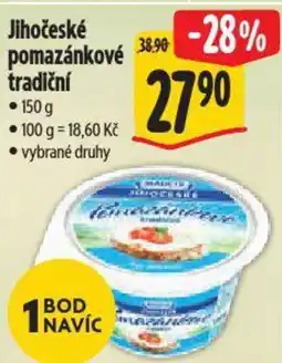 Albert Madeta Jihočeské pomazánkové tradiční nabídka