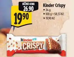 Albert Kinder Crispy nabídka