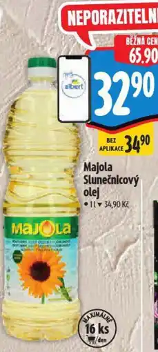 Albert Majola Slunečnicový olej nabídka