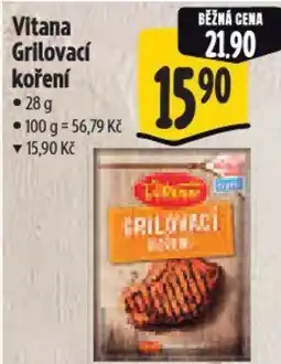Albert Vitana Grilovací koření nabídka