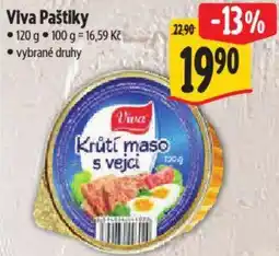 Albert Viva Paštiky nabídka
