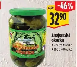 Albert Znojemská okurka nabídka