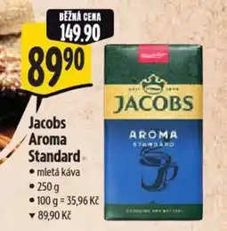 Albert Jacobs Aroma Standard nabídka