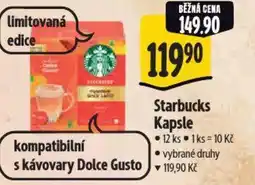 Albert Starbucks Kapsle nabídka