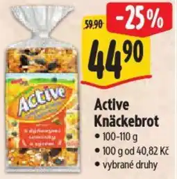Albert Active Knäckebrot nabídka