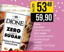 Jip Dione zmrzlina slaný karamel nabídka
