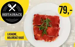 Jip Lasagne, boloňské ragú nabídka