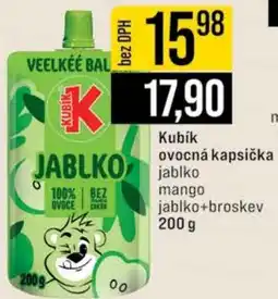 Jip Kubík ovocná kapsička nabídka