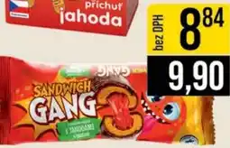 Jip Sandwich gang perník jahoda borůvka nabídka