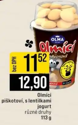 Jip Olmíci piškotoví, s lentilkami jogurt nabídka