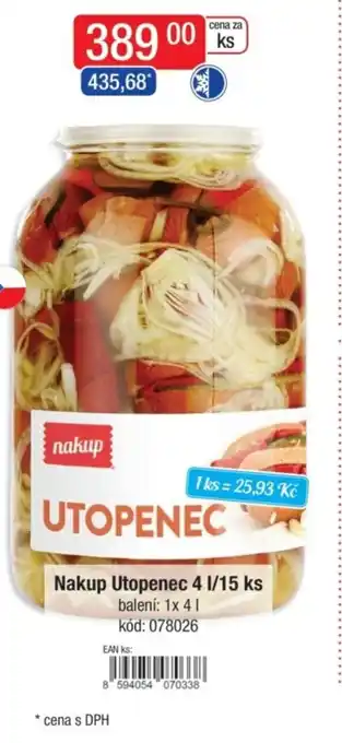 Qanto Nakup Utopenec nabídka