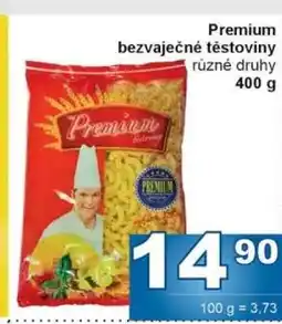 Jip Premium bezvaječné těstoviny nabídka
