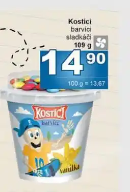 Jip Kostíci barvící sladkáči nabídka