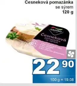 Jip Česneková pomazánka se sýrem nabídka