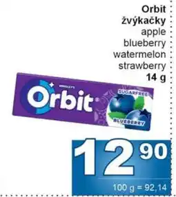 Jip Orbit žvýkačky nabídka