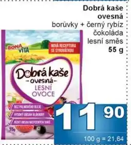 Jip Dobrá kaše ovesná nabídka