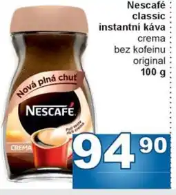 Jip NESCAFÉ CLASSIC Instantní káva nabídka