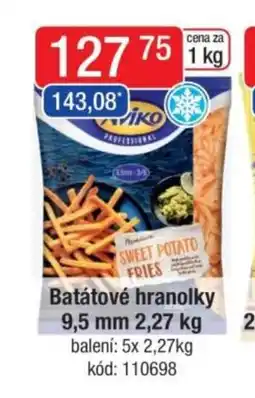 Qanto Aviko Batátové hranolky 9.5 mm nabídka