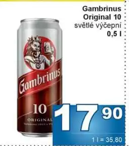 Jip Gambrinus Originál 10 nabídka