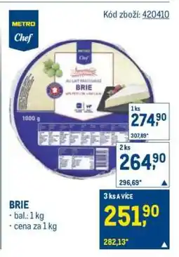 Makro Brie nabídka