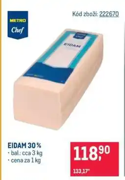 Makro Eidam 30 % nabídka