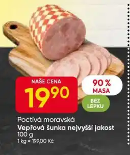Hruška Poctivá moravská Vepřová šunka nejvyšší jakost nabídka