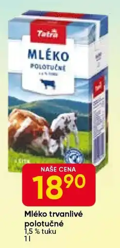 Hruška Mléko trvanlivé polotučné nabídka
