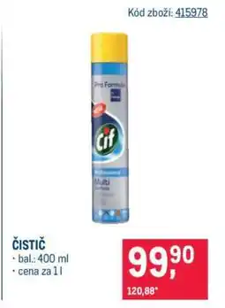 Makro čistič nabídka