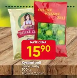 Hruška KYSANÉ ZELÍ nabídka