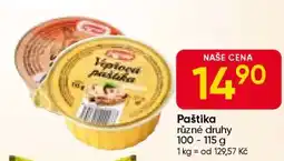 Hruška Paštika nabídka