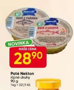 Hruška Paté Nekton nabídka