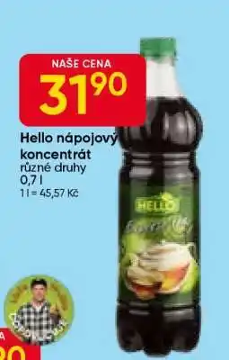 Hruška Hello Nápojový koncentrát nabídka