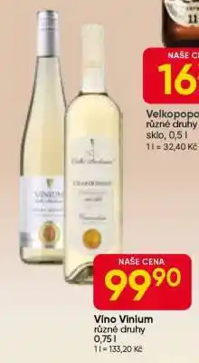 Hruška VÍNO VINIUM nabídka