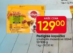 Hruška Pedigree kapsička nabídka